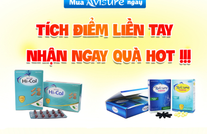 Mua Avisure ngay hôm nay - Tích điểm liền tay - Nhận ngay quà hot